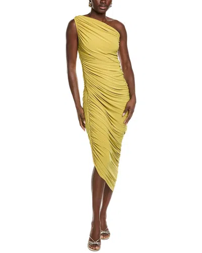 Norma Kamali Diana Gown In Yellow