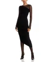Norma Kamali Diana Legging Gown In Black