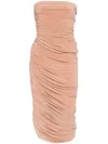 Norma Kamali Diana Midi Dress In Neutrals