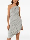 Norma Kamali Diana One-shoulder Dress In Gray
