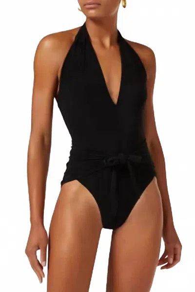 Norma Kamali Diaper Mio One-piece Swimsuit In Black