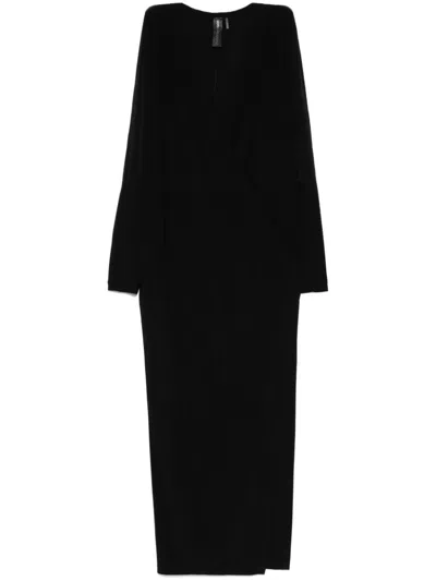 Norma Kamali Dolman Gown In Black
