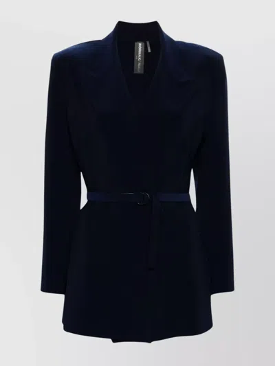 NORMA KAMALI DOUBLE-BREASTED JACKET TAILORED WITH PEAK LAPELS