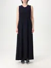 Norma Kamali Dress  Woman Color Navy In Navy