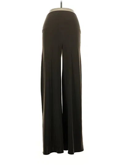 Pre-owned Norma Kamali Dress Pants In Black