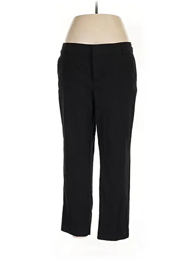 Pre-owned Norma Kamali Dress Pants In Black