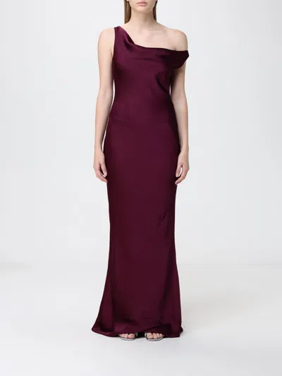 Norma Kamali Dress Woman In Purple