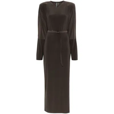 Norma Kamali Dresses In Brown