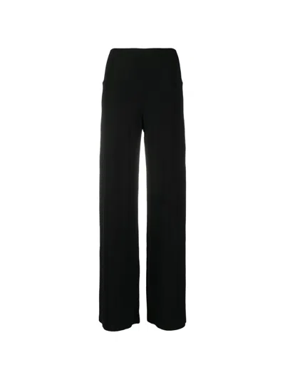 Norma Kamali Elastic-waistband Trousers In Multi