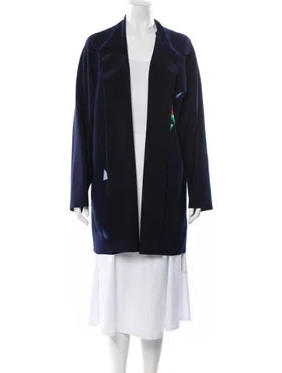 Pre-owned Norma Kamali Evening Jacket In Blue