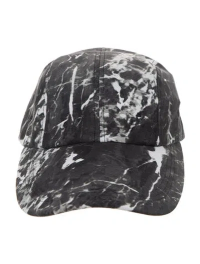 Pre-owned Norma Kamali Extended Brim Baseball Cap W/tags In Black
