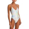 Norma Kamali Fara Slip Mio One Piece Swimsuit In Multi