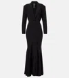 Norma Kamali Fishtail Gown