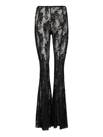 Norma Kamali Fishtail Pant W/o Waistband Trousers Black