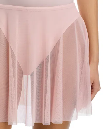 Norma Kamali Flared Mini Skirt Swim Cover-up In Pink