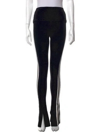 Pre-owned Norma Kamali Flared Pants In Black