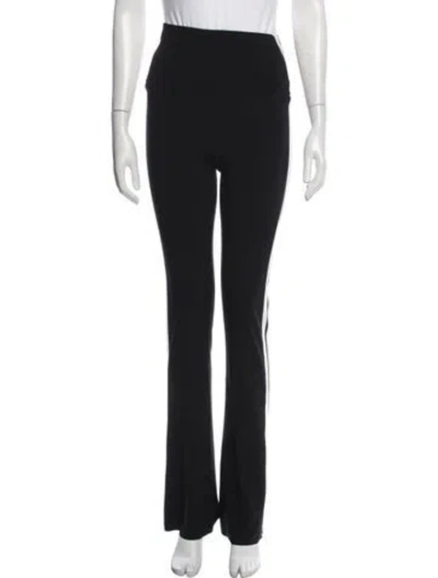 Pre-owned Norma Kamali Flared Pants In Black