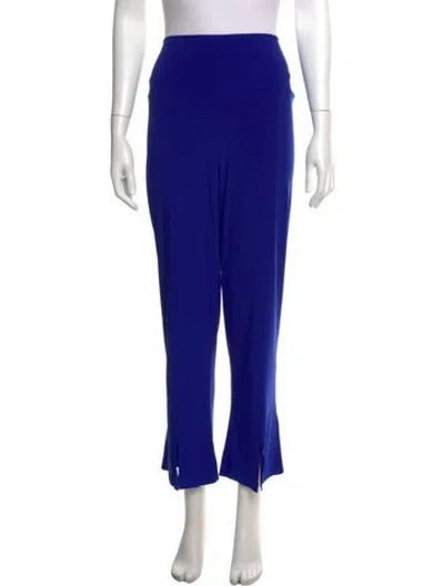 Pre-owned Norma Kamali Flared Pants W/ Tags In Blue
