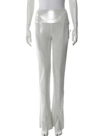 Pre-owned Norma Kamali Flared Pants W/ Tags In Gray