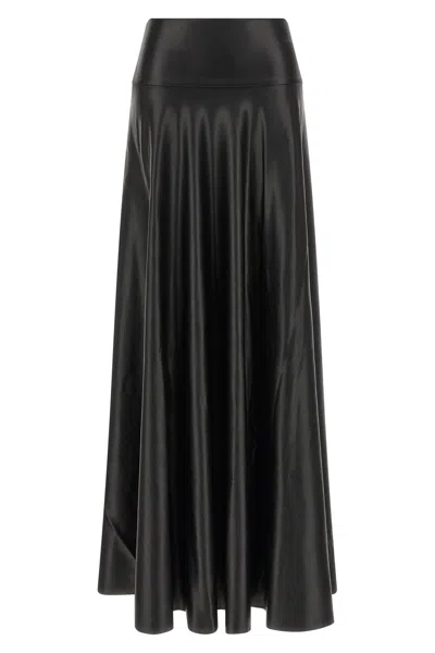 NORMA KAMALI 'FLARED SKIRT TO FLOOR' SKIRT