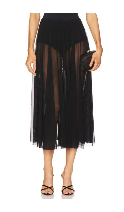 Norma Kamali Flared Skirt With Panty