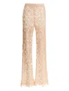 Norma Kamali Crochet Pants In Neutral