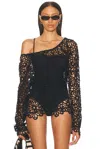 Norma Kamali For Fwrd Off Shoulder Raglan Top