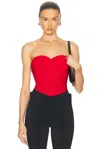 Norma Kamali For Fwrd Slinky Marissa Bodysuit