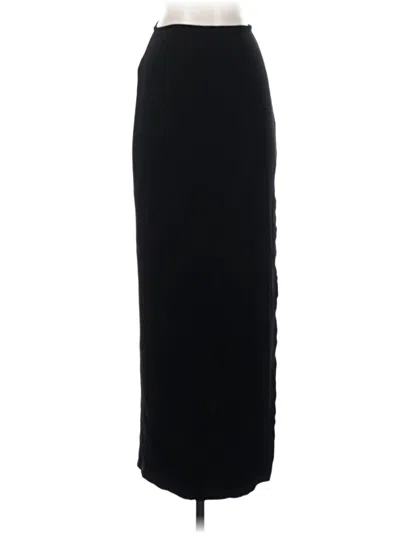 Pre-owned Norma Kamali Formal Skirt In Black