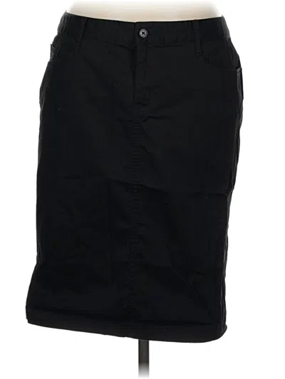 Pre-owned Norma Kamali Formal Skirt In Black
