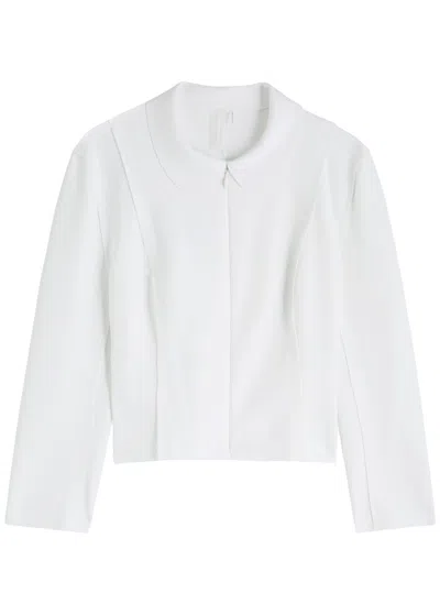 Norma Kamali Girl Stretch-jersey Jacket In White
