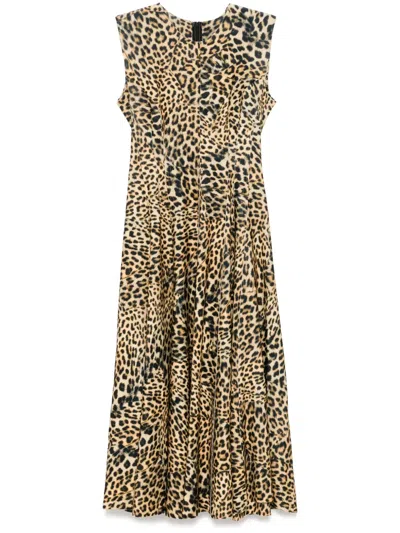 Norma Kamali Grace Dress In Neutrals