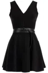 Norma Kamali Grace Jersey Mini Dress For Women In Black
