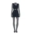 Norma Kamali Grace Mini Dress In Black