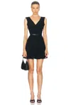 Norma Kamali Grace Jersey Mini Dress For Women In Black