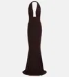 Norma Kamali Halterneck Gown