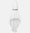 Norma Kamali Halterneck Habotai Minidress