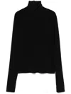 Norma Kamali High-neck Top In Black
