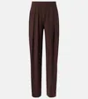 Norma Kamali High-rise Jersey Wide-leg Pants