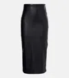 Norma Kamali Straight Skirt To Midcalf In Black