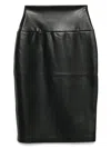 Norma Kamali High-waisted Midi Skirt In Black