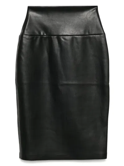 Norma Kamali High-waisted Midi Skirt