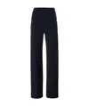 Norma Kamali Mid-rise Wide-leg Trousers In Black