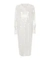 Norma Kamali Hooded Robe To Knee In White