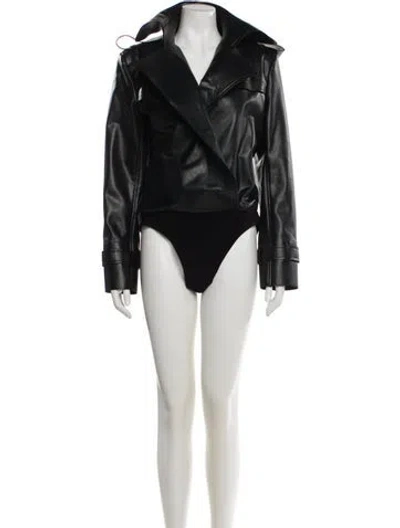 Pre-owned Norma Kamali Jacket In Black