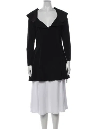 Pre-owned Norma Kamali Jacket In Black