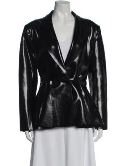 Pre-owned Norma Kamali Jacket In Black