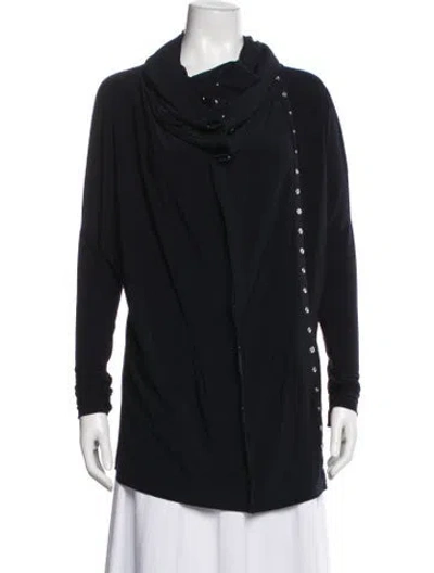 Pre-owned Norma Kamali Jacket In Blue
