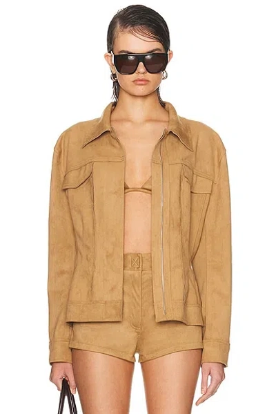 Norma Kamali Jacket In Brown