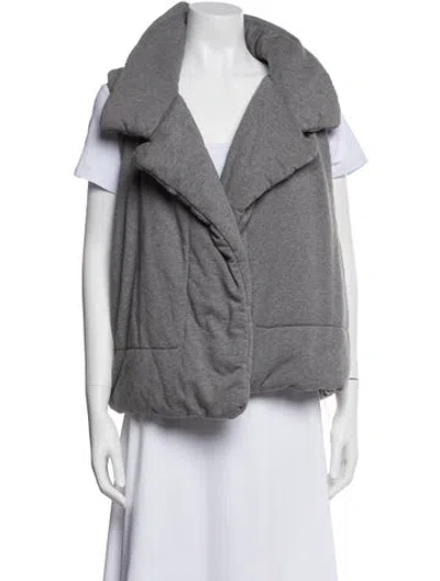 Pre-owned Norma Kamali Jacket In Gray